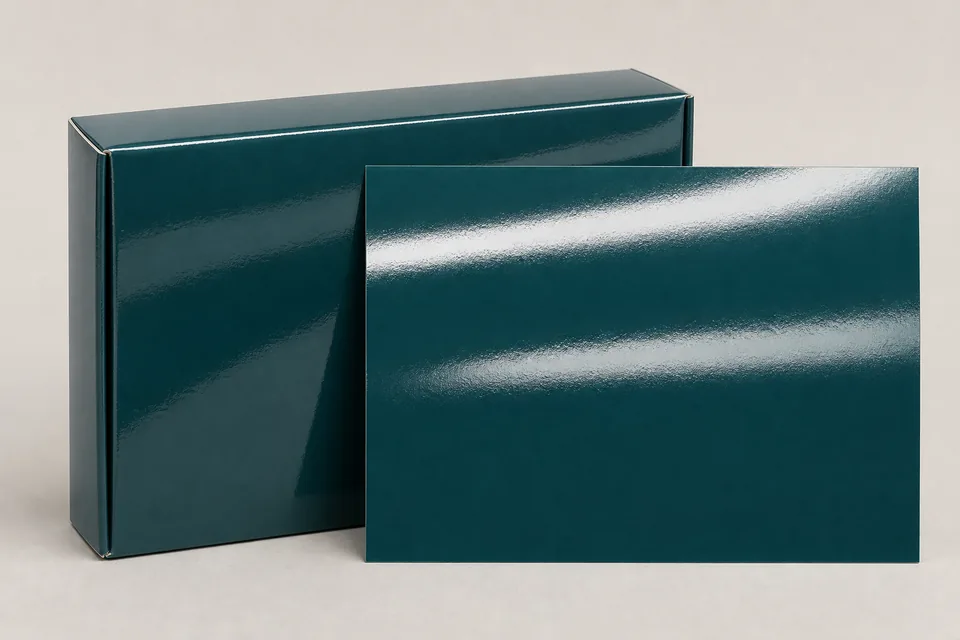 Gloss lamination custom packaging example