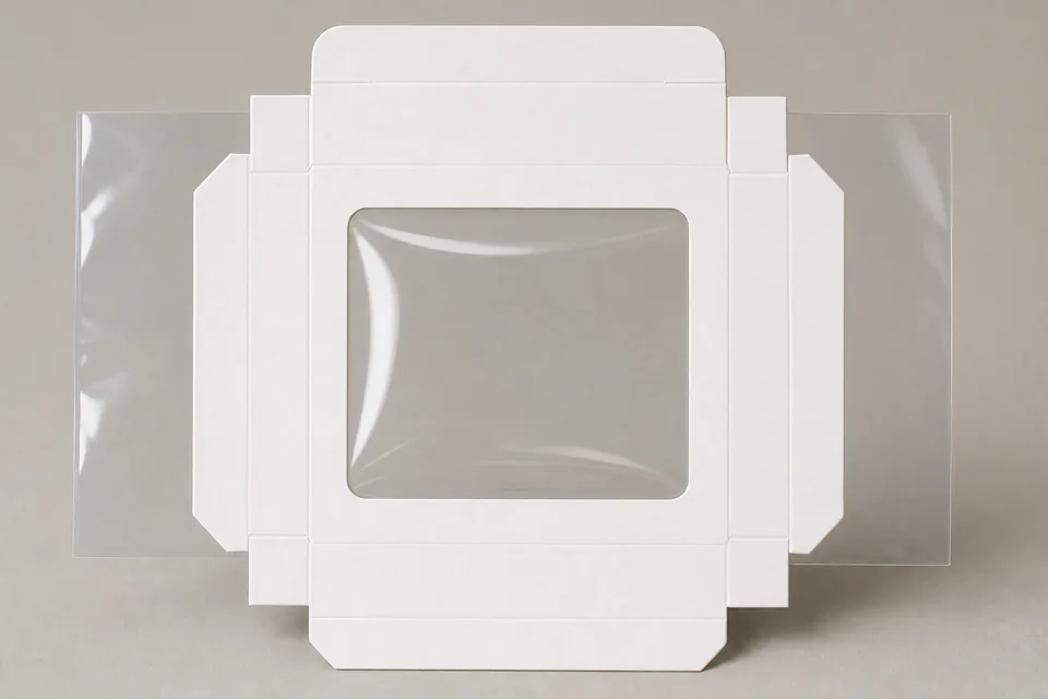 Window film custom packaging example
